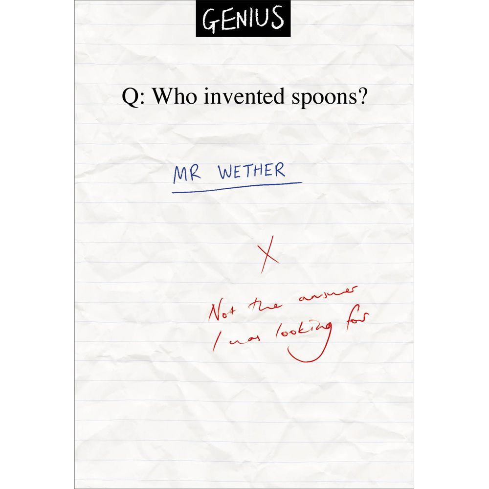 Woodmansterne Mr Wether Funny Blank Card