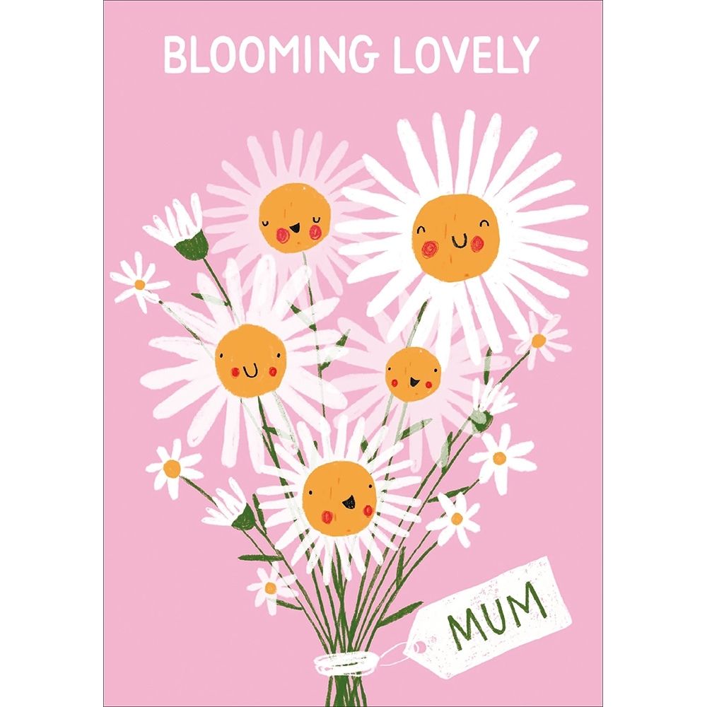Woodmansterne Mum Blooming Lovely Daisy Mother's Day Card