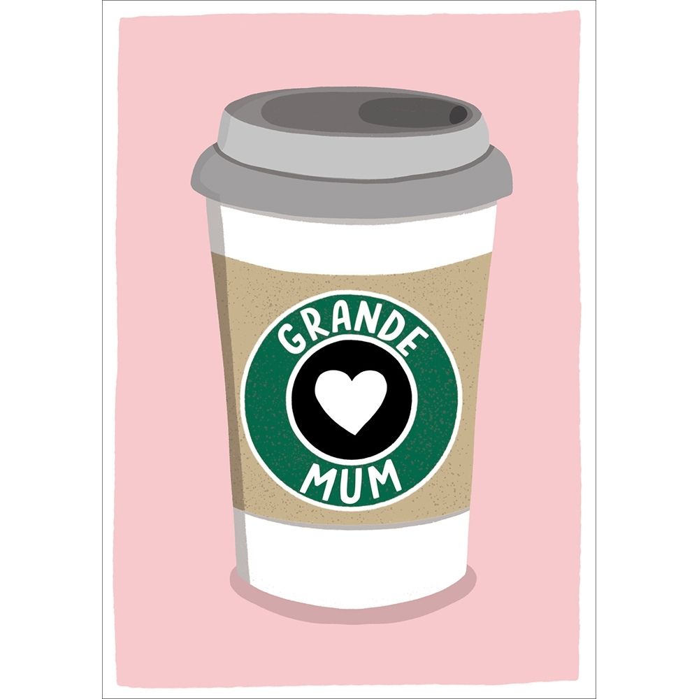 Woodmansterne Mum Grande Cup Mother's Day Card
