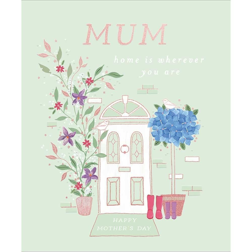 Woodmansterne Mum Home is Where You Are Mother's Day Card