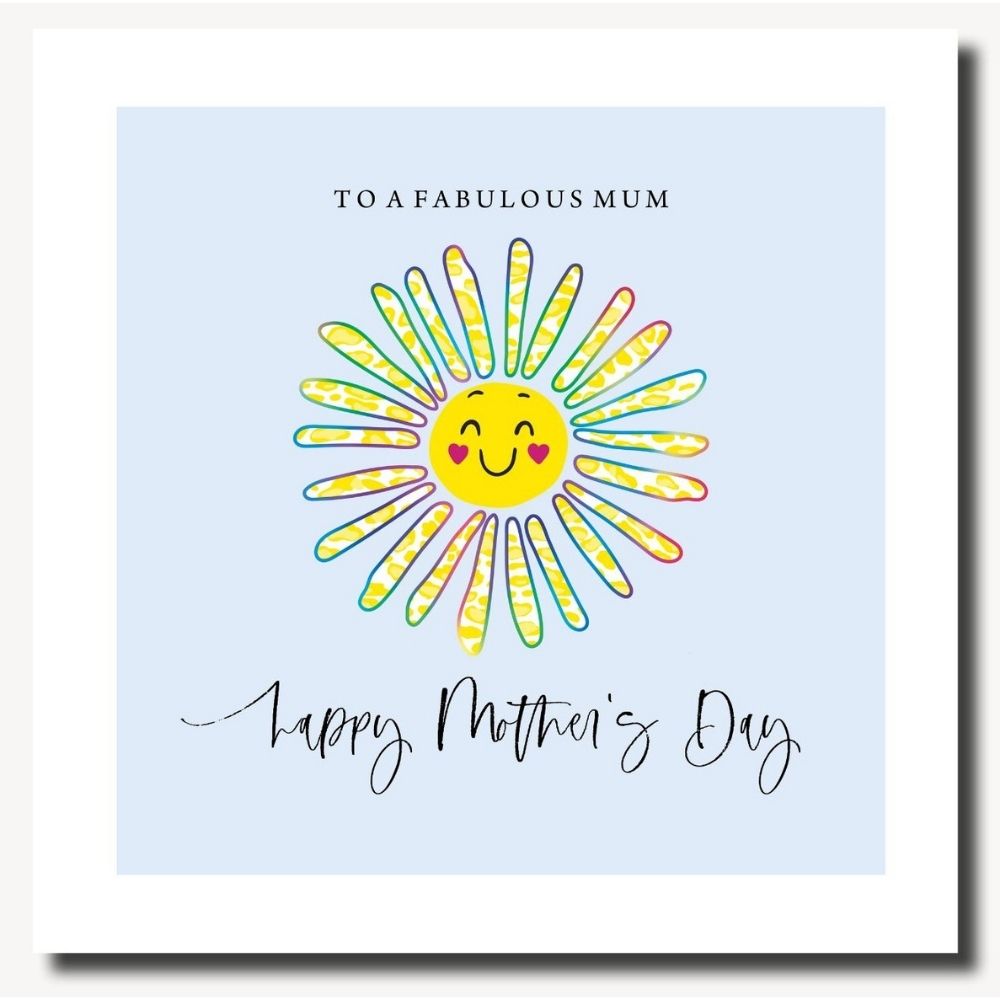 Woodmansterne Mum Sunshine Mother's Day Card