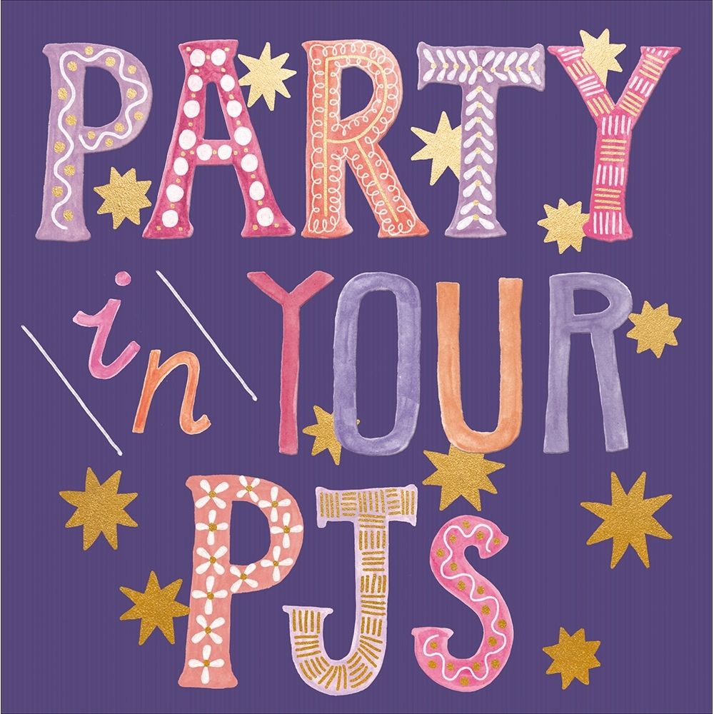 Woodmansterne Pj Party Blank Card