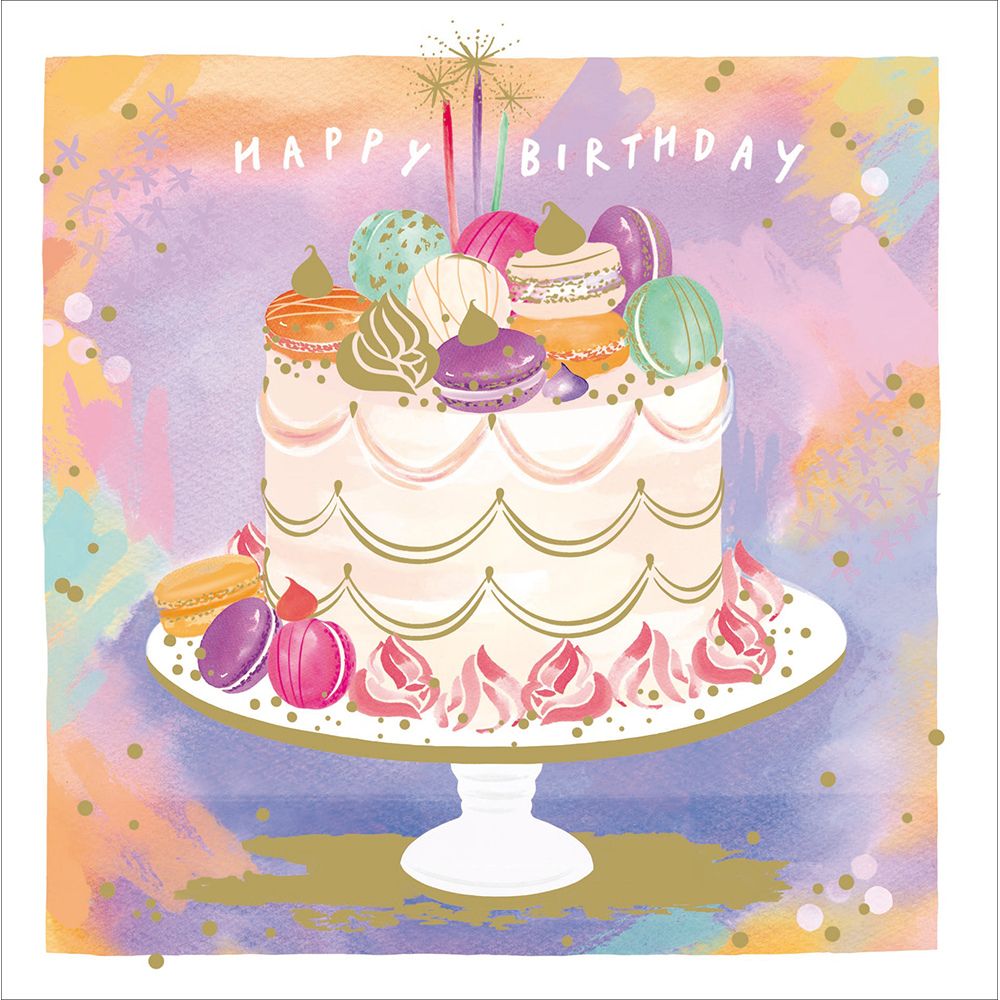 Woodmansterne Room for a Macaroon Birthday Card