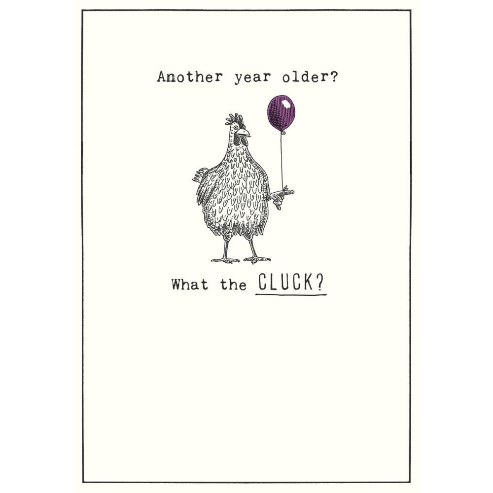 Woodmansterne What the Cluck? Birthday Card