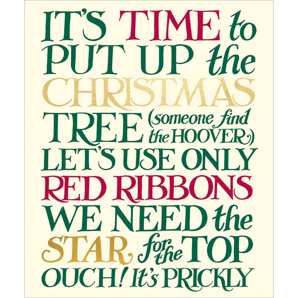 Woodmansterne Festive Text Christmas Card
