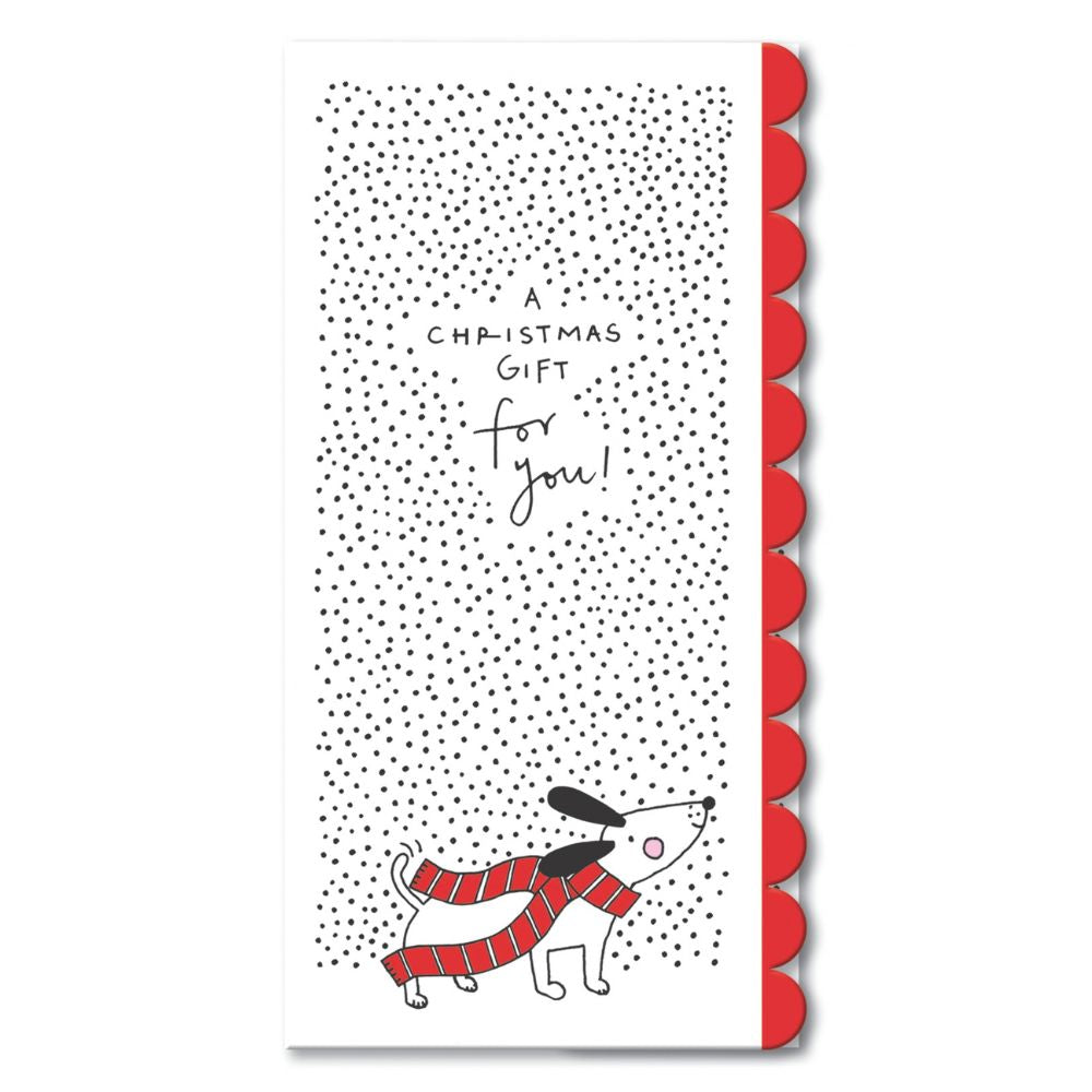 Woodmansterne Woodmansterne Gift For You Dog Christmas Money Wallet