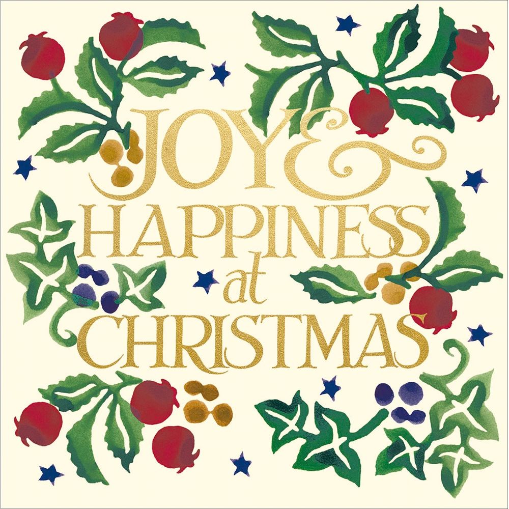 Woodmansterne Joy & Happiness Luxury Boxed Cards - (Pack of 8)