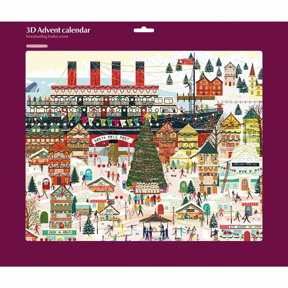 Woodmansterne North Pole 3D Advent Calendar