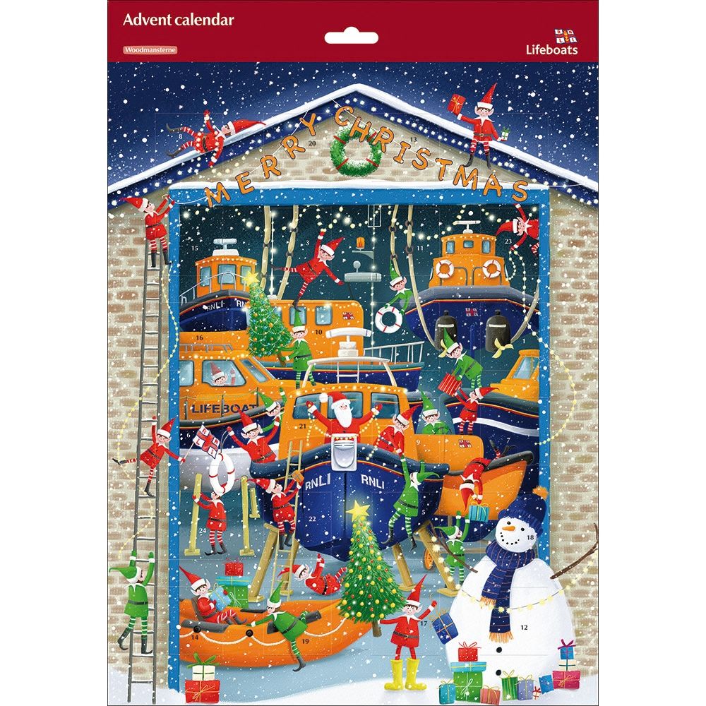 Woodmansterne RNLI Festive Workshop Advent Calendar