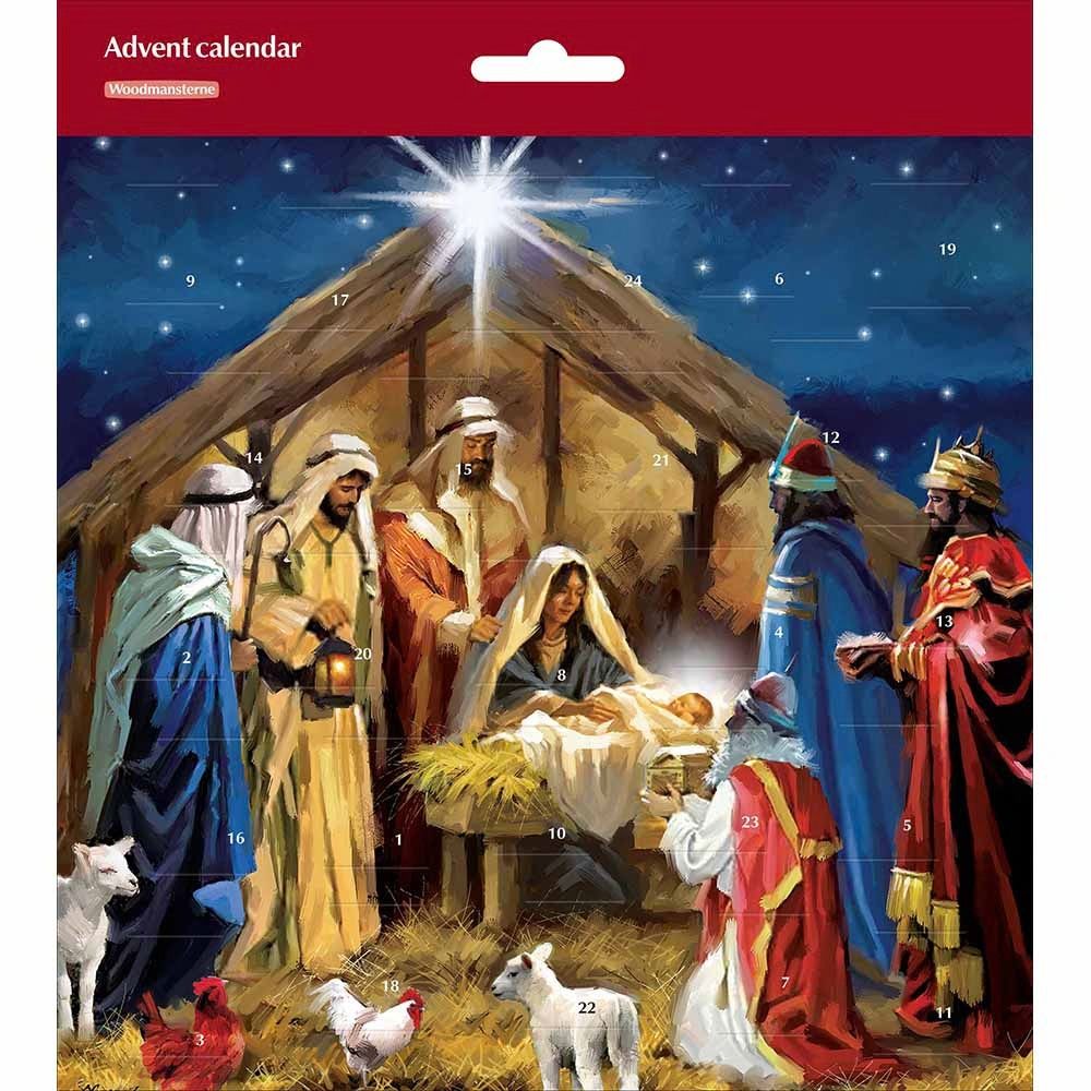 Woodmansterne To the Manger Advent Calendar