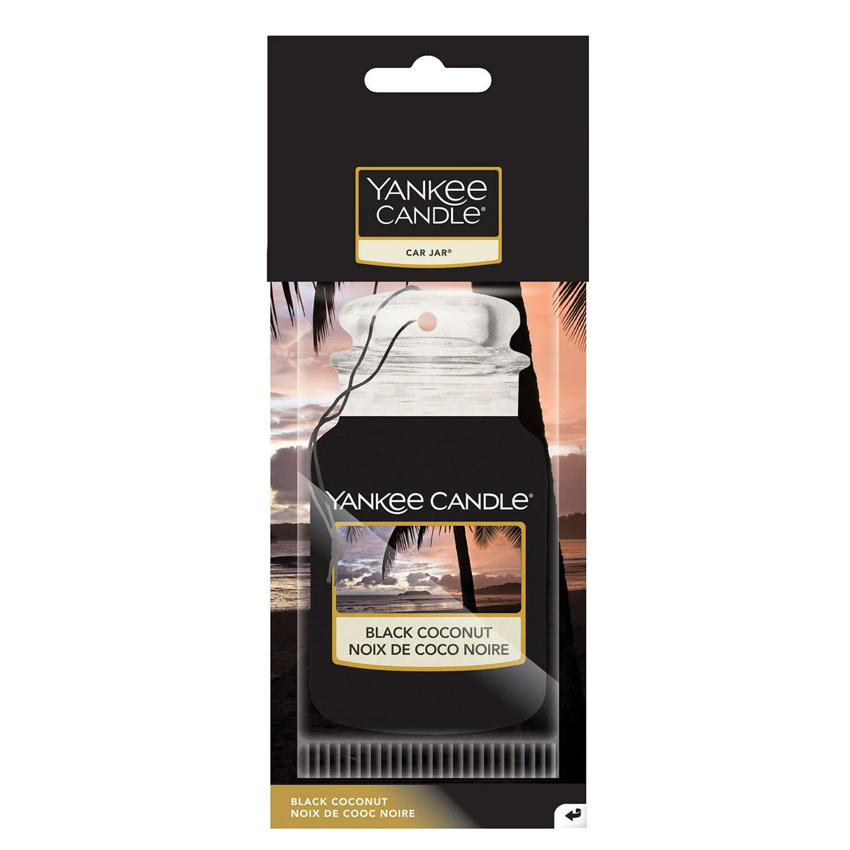 Yankee Candle Black Coconut Car Jar Air Freshener