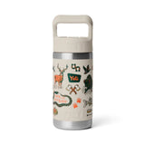 Yeti Rambler 12oz (355ml) Kids Chug Bottle with Flip Straw - Cape Summer Camp