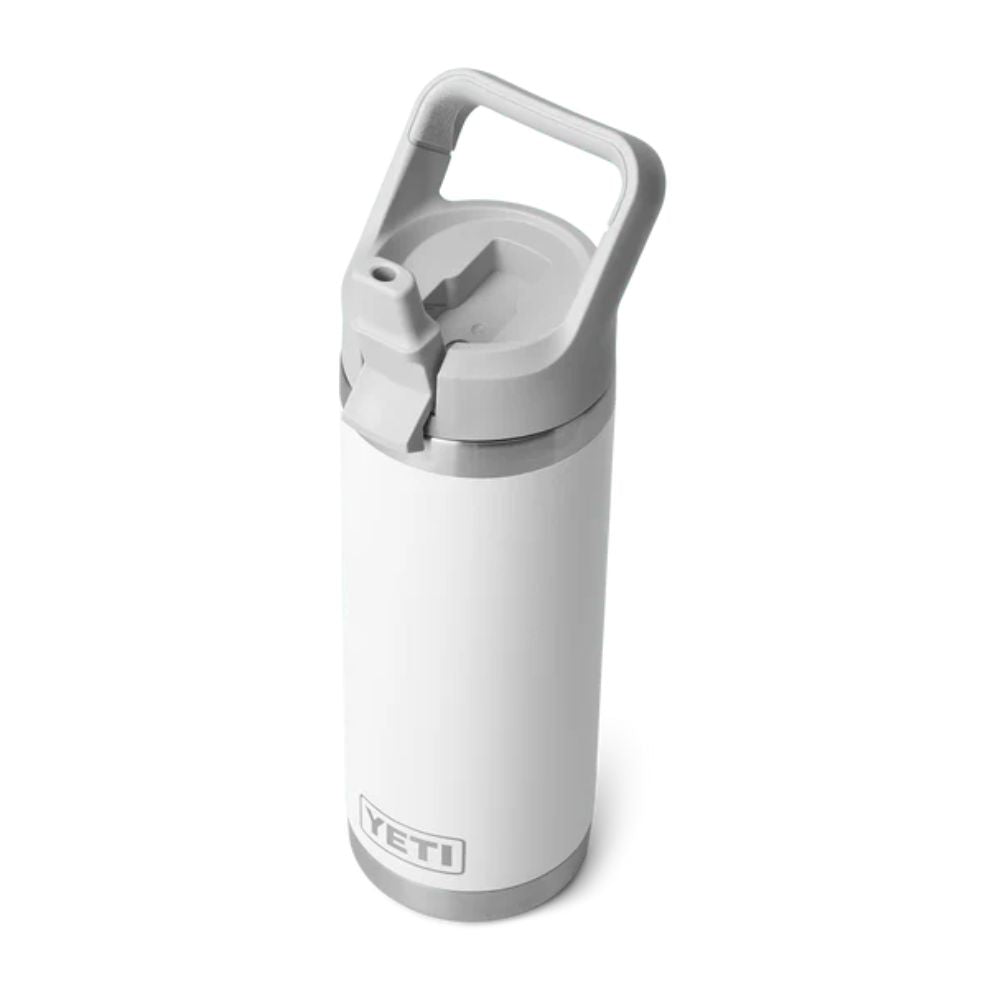 Yeti Rambler 18oz (532ml) Chug Bottle with Flip Straw - White