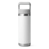 Yeti Rambler 18oz (532ml) Chug Bottle with Flip Straw - White