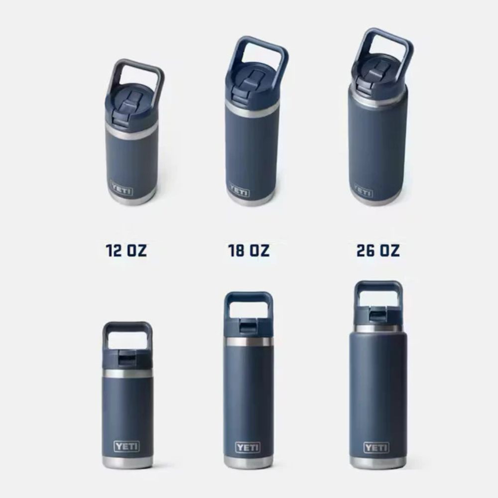 Yeti Rambler 18oz (532ml)  Chug Bottle with Straw - Big Sky Summer Camp