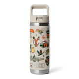 Yeti Rambler 18oz (532ml) Chug Bottle with Flip Straw - Cape Summer Camp