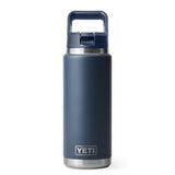 Yeti Rambler 26oz (769ml) Chug Bottle with Flip Straw - Navy