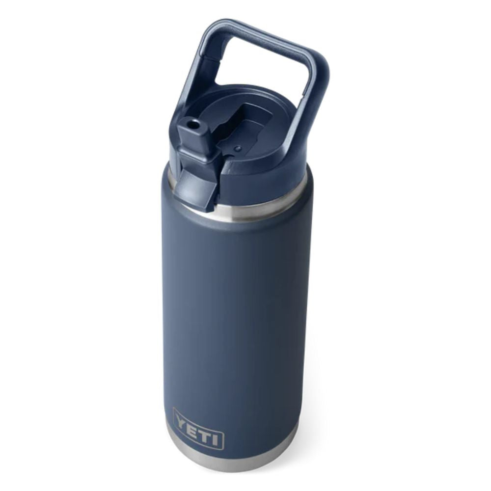 Yeti Rambler 26oz (769ml) Chug Bottle with Flip Straw - Navy