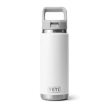 Yeti Rambler 26oz (769ml) Chug Bottle with Flip Straw - White