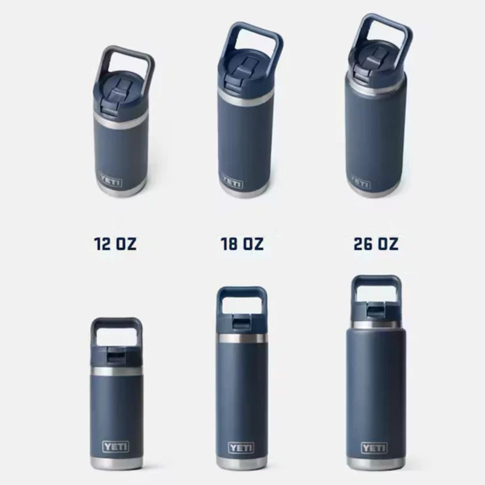 Yeti Rambler 26oz (769ml) Chug Bottle with Flip Straw - White