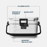 Yeti Roadie 8 Cool box - Charcoal