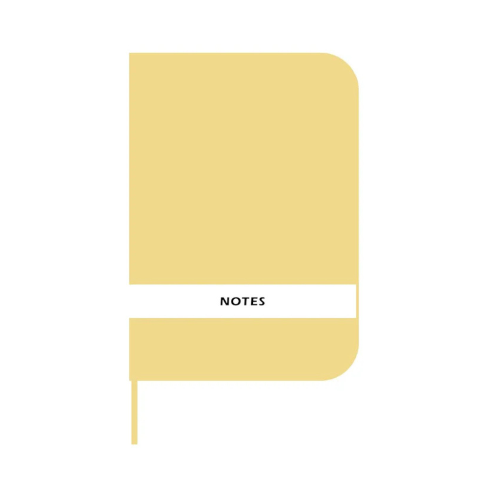 A5 Note-able Notes Paperback Notebook - Yellow