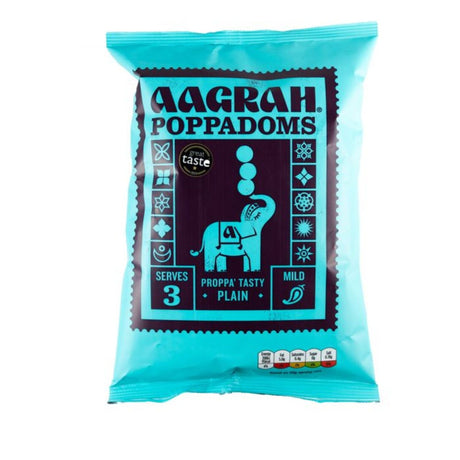 Aagrah 60g Poppadoms - Old Railway Line Garden Centre