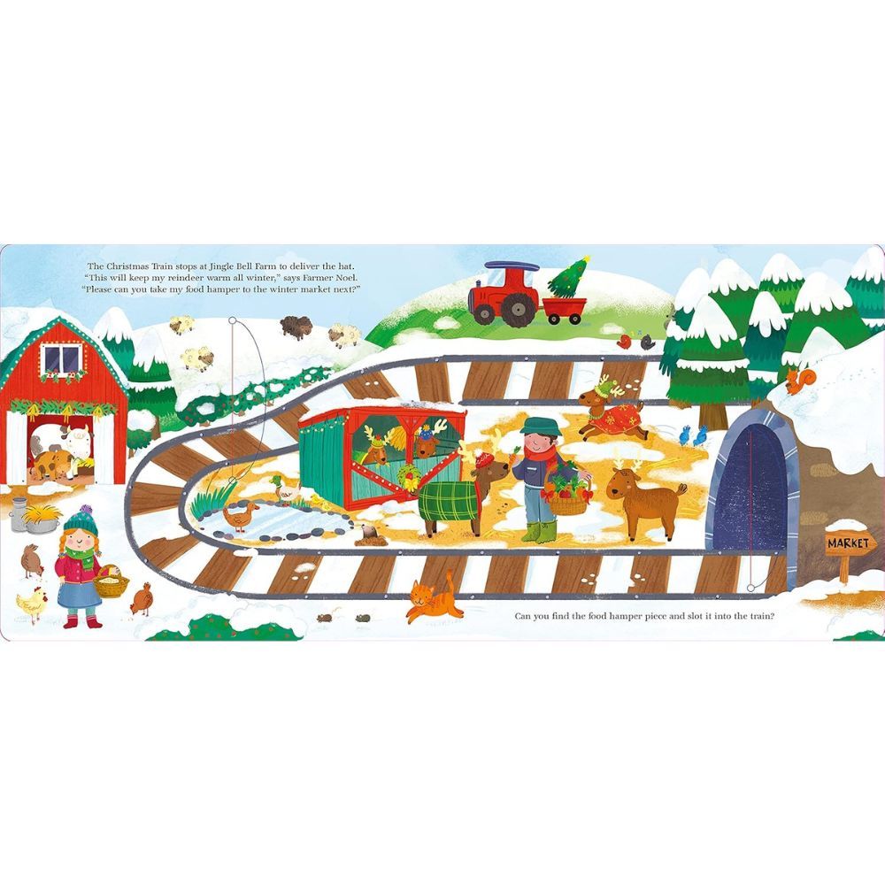 All Aboard The Christmas Train by Roger Priddy
