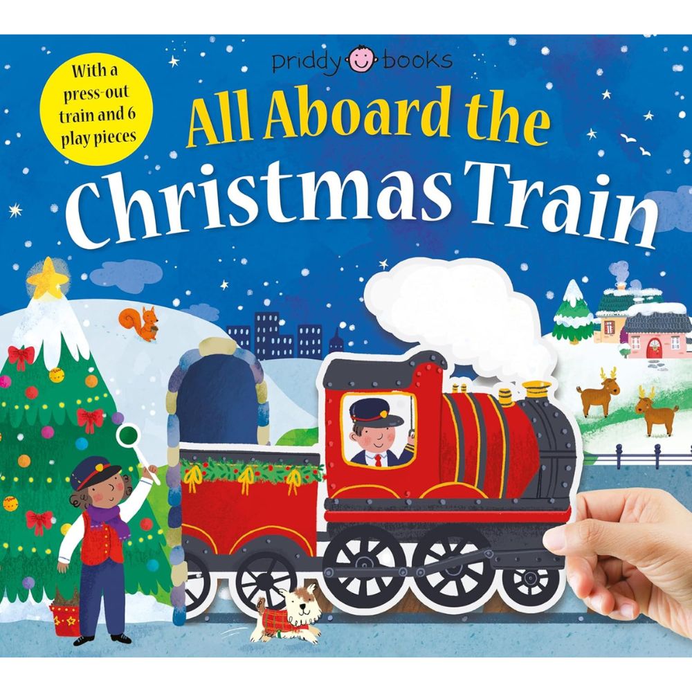 All Aboard The Christmas Train by Roger Priddy