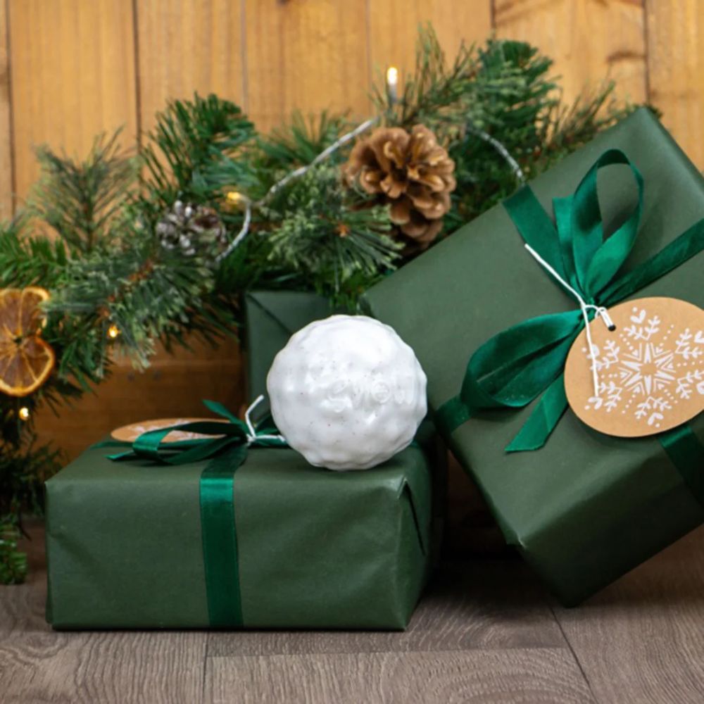 Ancol Bouncing Snowball Dog Toy