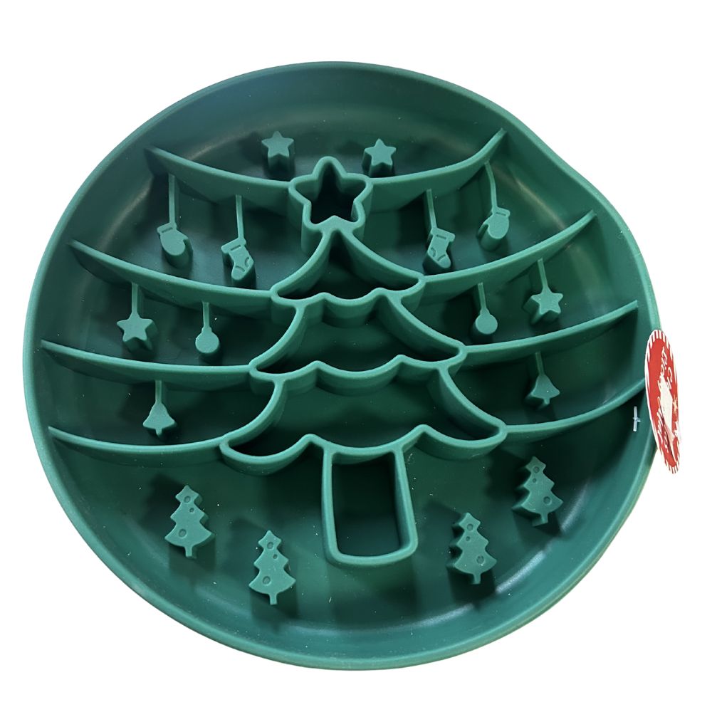 Ancol Green Christmas Licky Mat