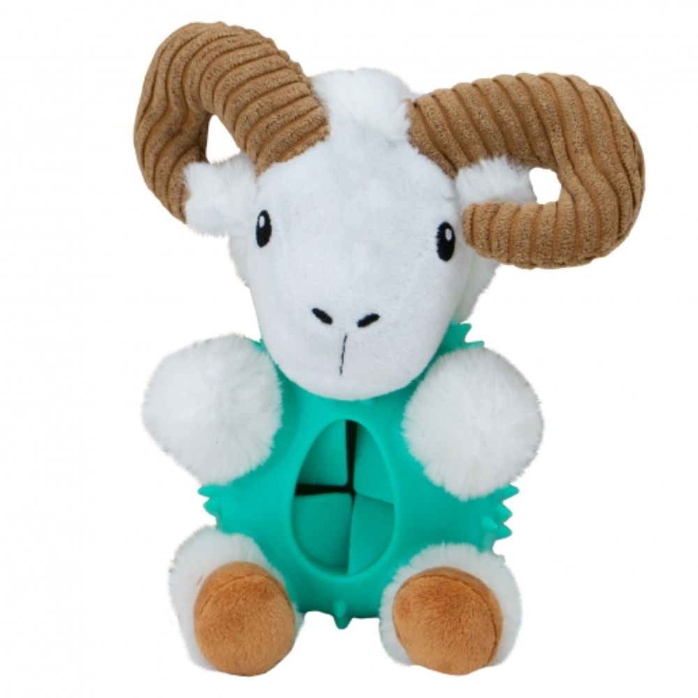 Ancol Orva Ram Ball Belly Dog Toy