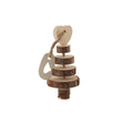 Ancol Wooden Ring Tree Rabbit Toy - Old Railway Line Garden Centre