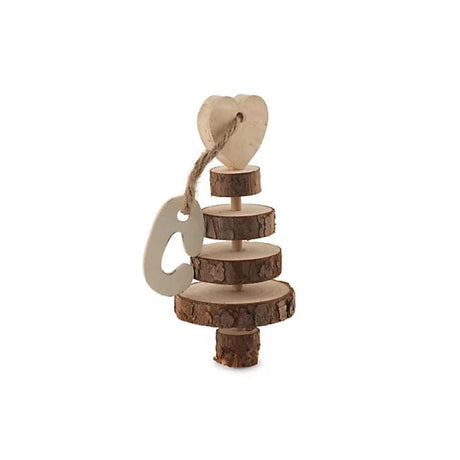 Ancol Wooden Ring Tree Rabbit Toy - Old Railway Line Garden Centre