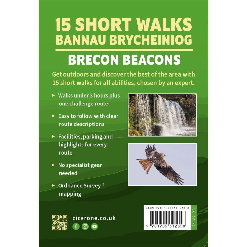 Andy Davies 15 Short Walks in Bannau Brycheiniog - Brecon Beacons Guidbbok