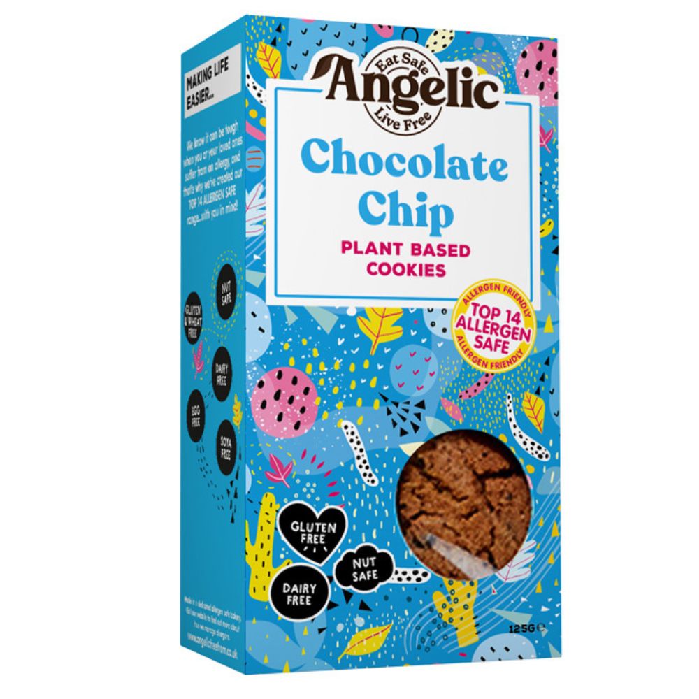 Angelic 125g Gluten Free Chocolate Chip Cookies