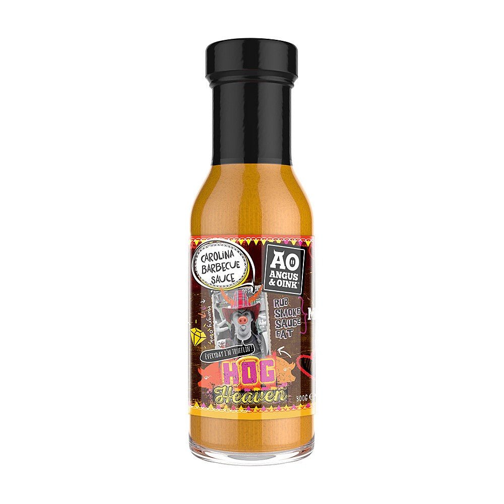 Angus & Oink 300g Carolina Mustard BBQ Sauce - Old Railway Line Garden Centre