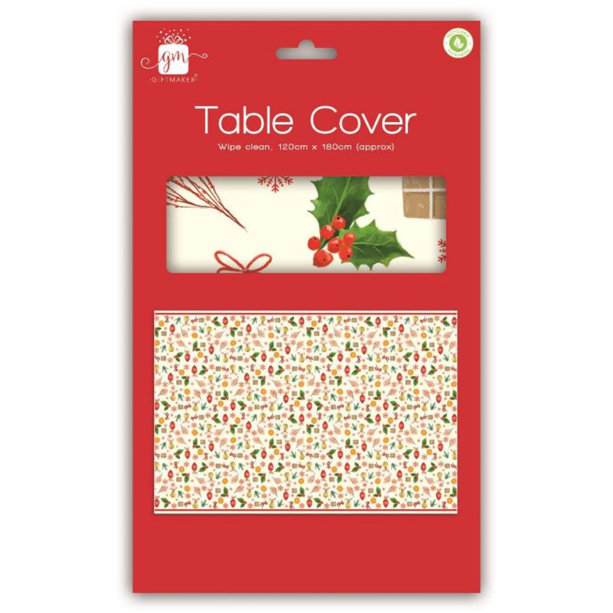 Anker 180cm Christmas Traditional Table Cover