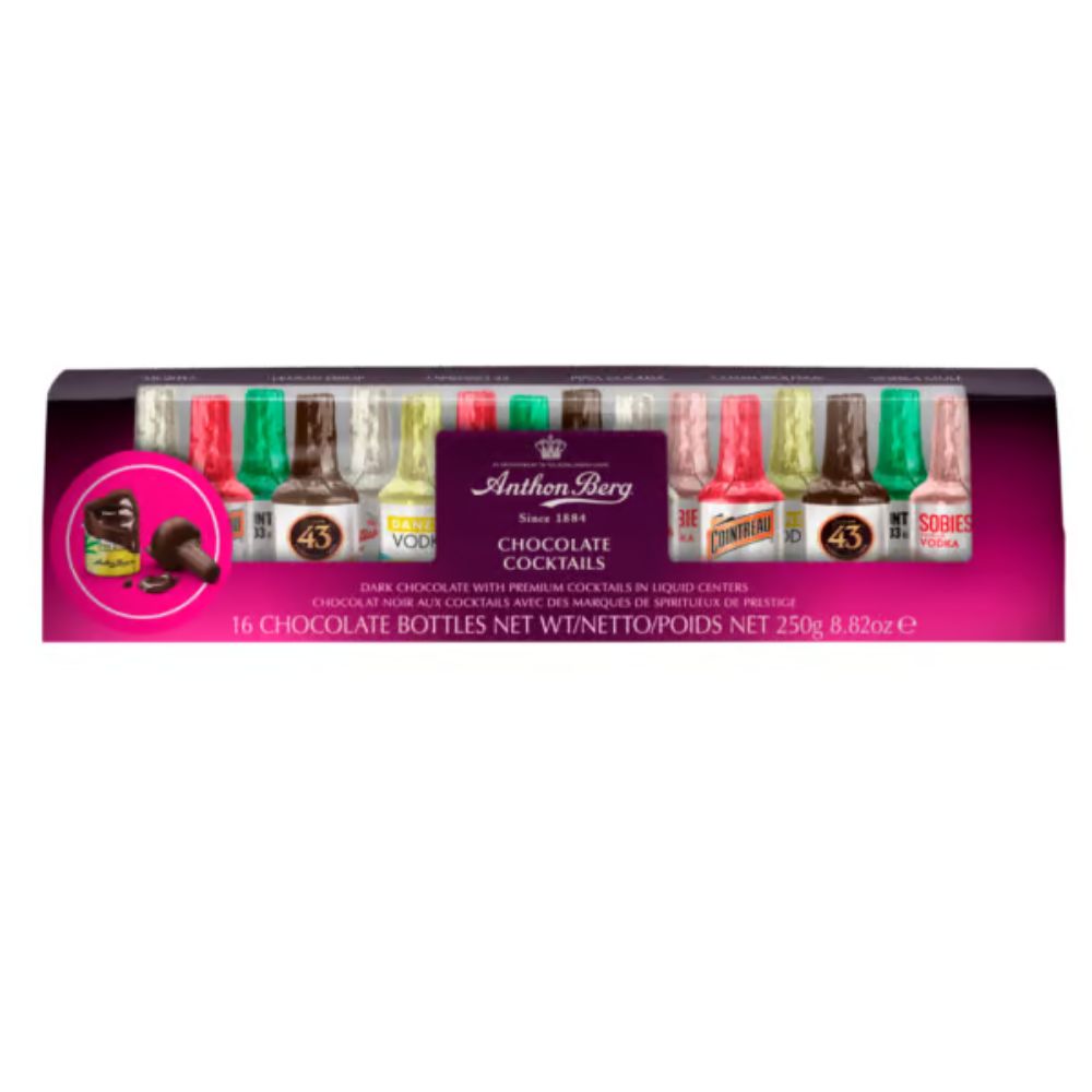 Anthon Berg 250g Mini Cocktail Liqueurs
