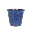 APTA 30cm Neptune Glazed Cone Pot - Pearl Blue - Old Railway Line Garden Centre