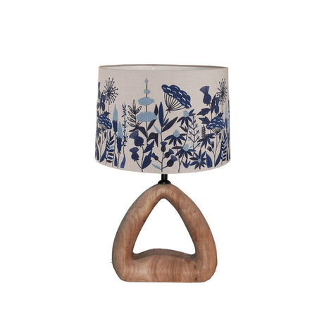 Aquarelle 30cm Aquarelle Home Llewellyn Mini Table Lamp With Ezra Bluebell Shade - Old Railway Line Garden Centre