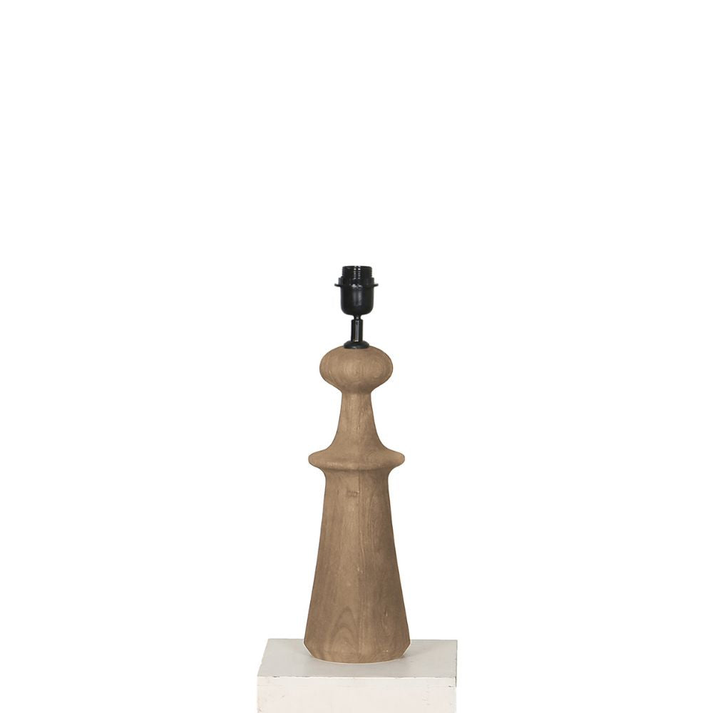 Aquarelle 40cm Cai Table Lamp Base - Almond