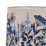 Aquarelle 49cm Aquarelle Home Llewellyn Large Table Lamp With Ezra Bluebell Shade - Old Railway Line Garden Centre