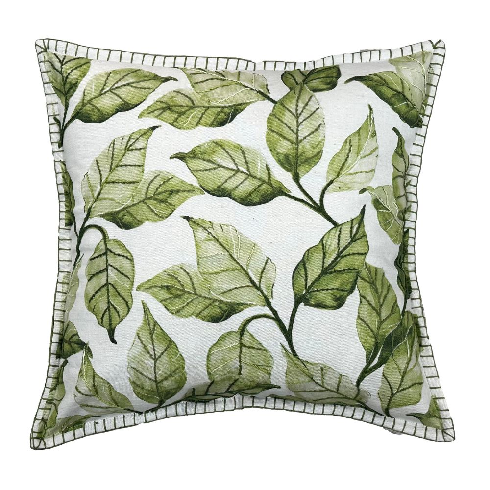 Aquarelle 50cm Alder Cushion - Green