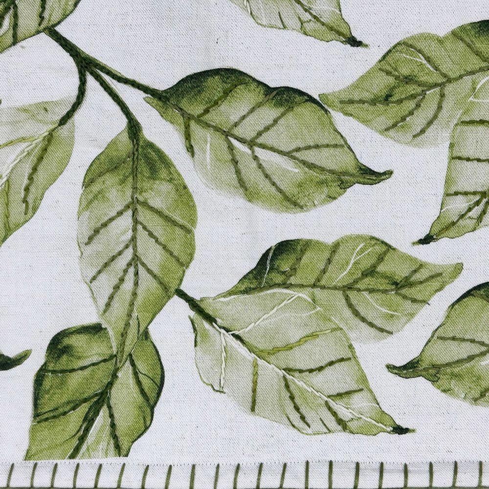 Aquarelle 50cm Alder Cushion - Green