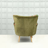 Aquarelle 83cm Amelia Chair Ensley Velvet - Moss Green