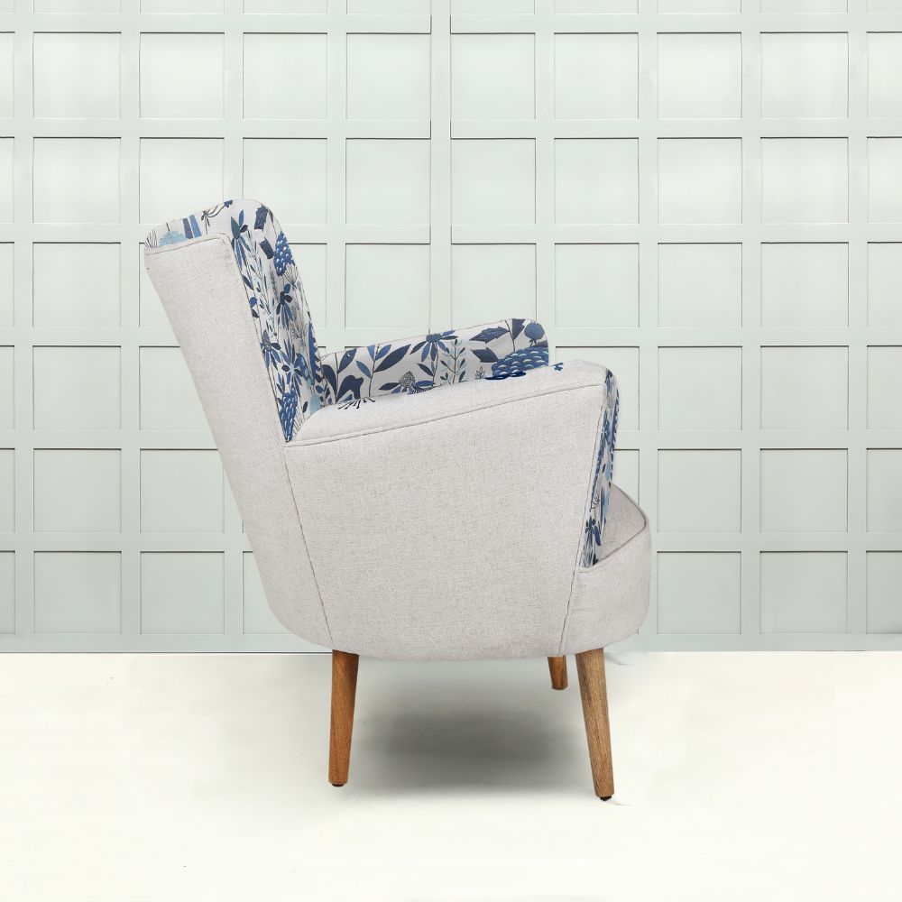 Aquarelle 83cm Amelia Chair Ezra Bluebell
