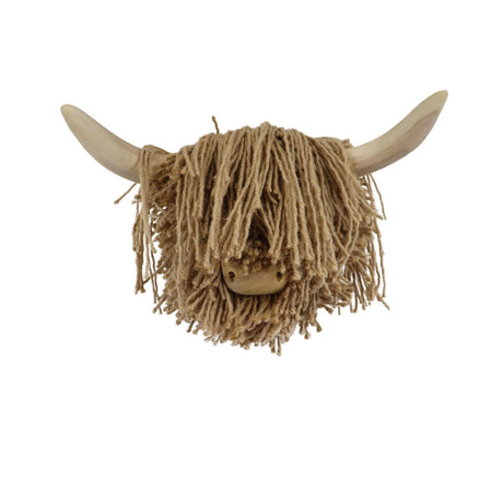 Aquarelle Elspeth Natural Jute Highland Cow - Medium - Old Railway Line Garden Centre