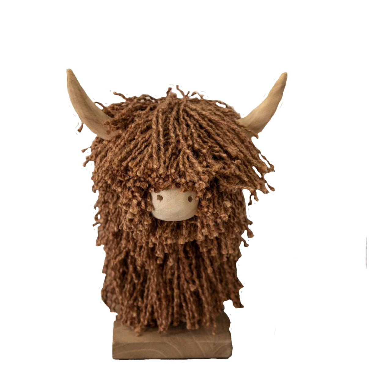 Aquarelle Morag Jute Brown Highland Cow - Old Railway Line Garden Centre