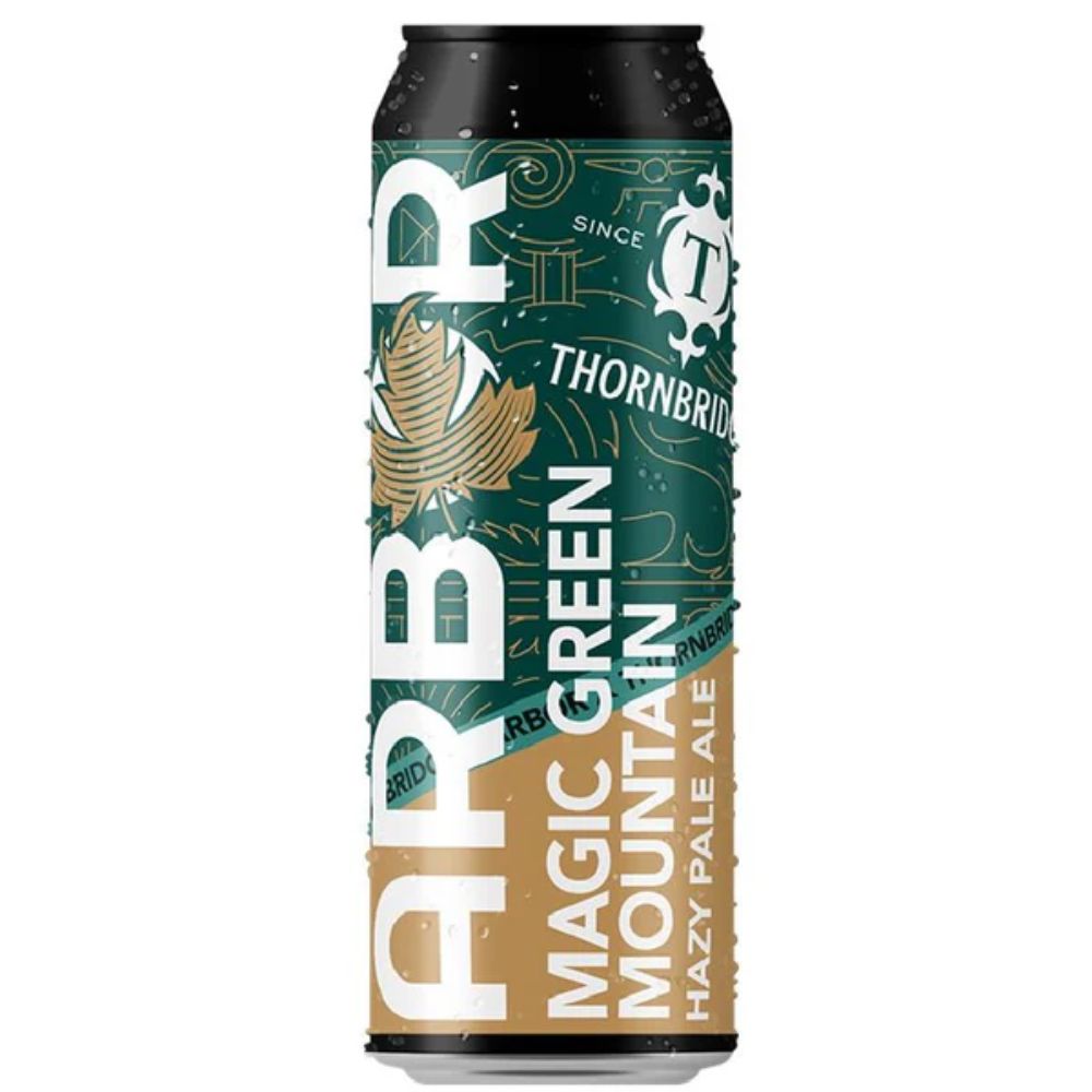 Arbor x Thornbridge 568ml Magic Green Mountain Hazy Pale Ale